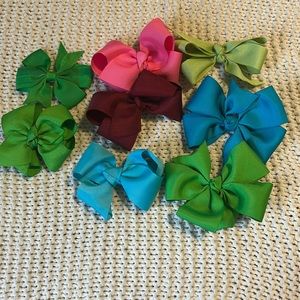 Bundle of Hairbows Alligator Clip 3”